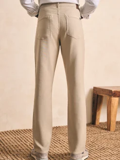 Stretch Terry 5-Pocket Athletic Fit Pant -*Faherty Brand Hot