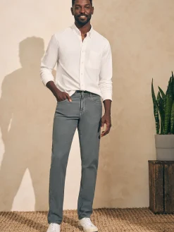 Stretch Terry 5-Pocket Pant -*Faherty Brand New