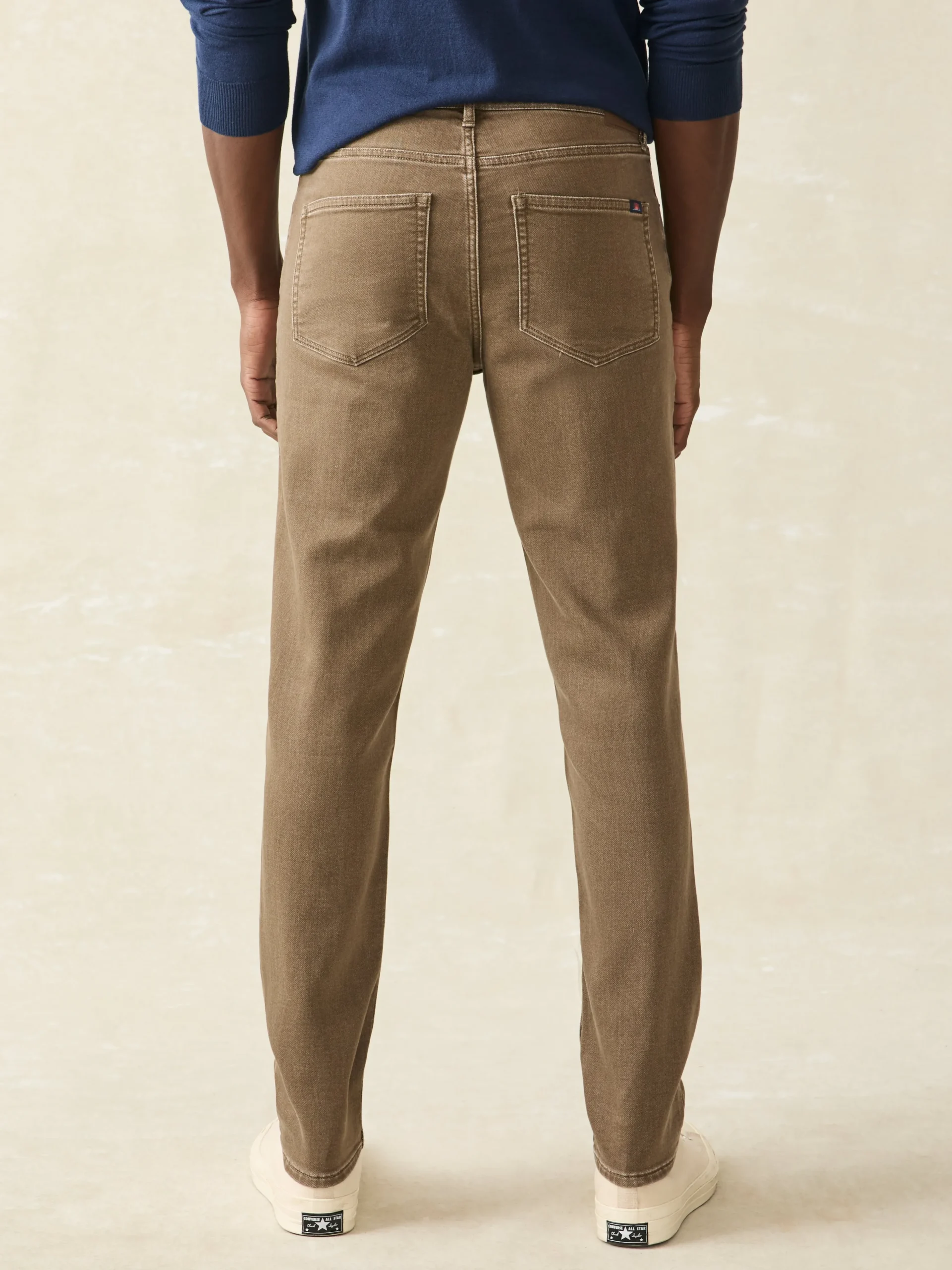 Stretch Terry 5-Pocket Pant -*Faherty Brand Clearance