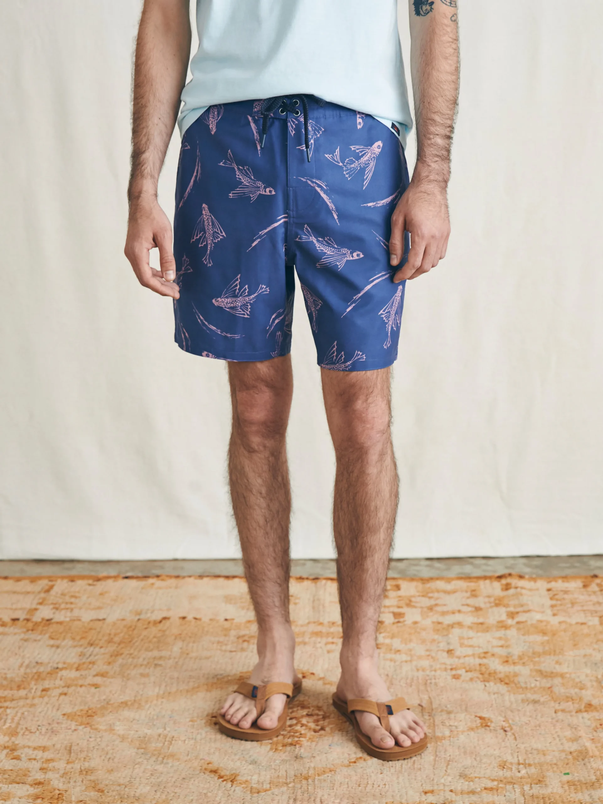Sunwashed Boardshort -*Faherty Brand Online