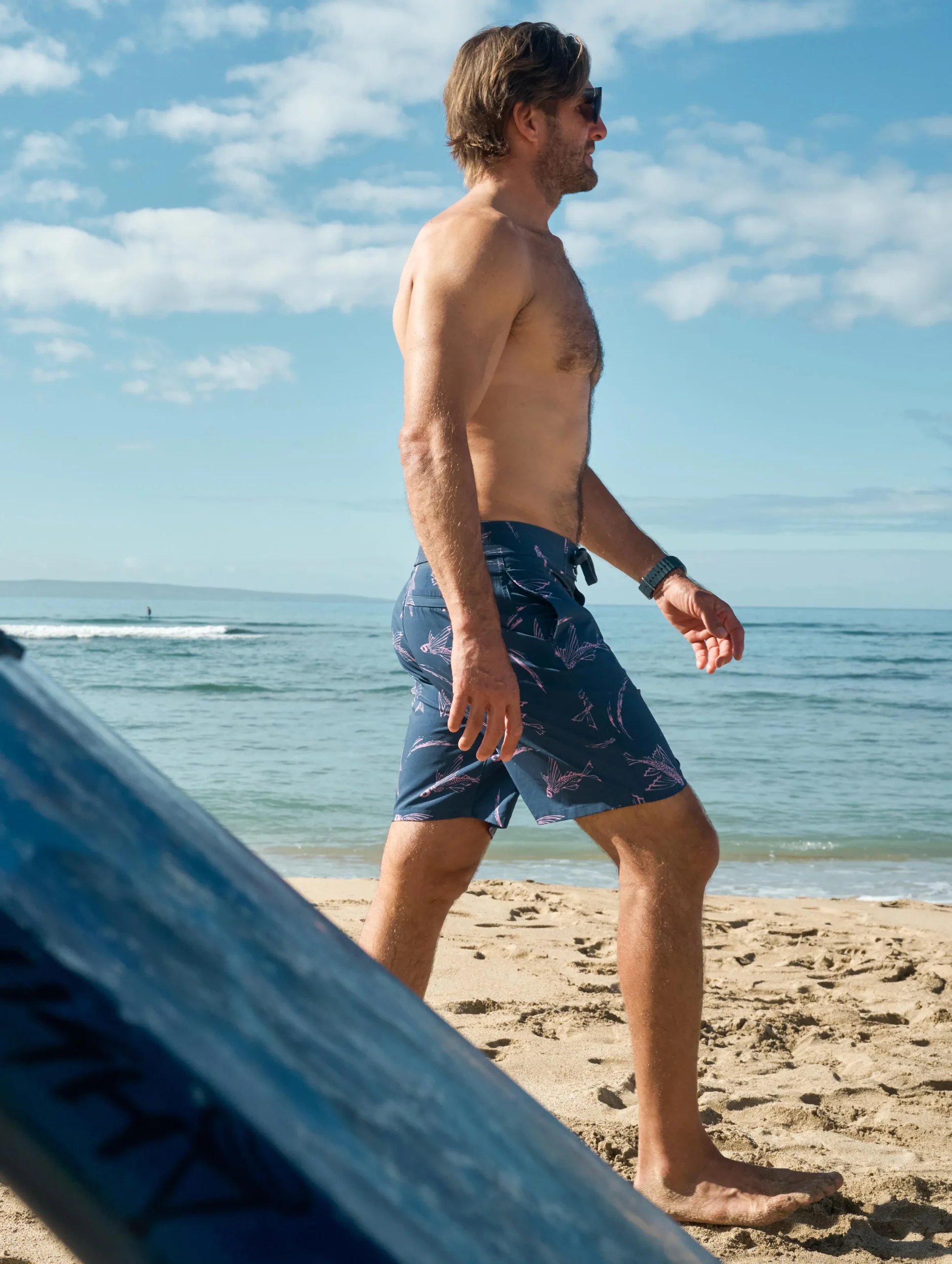 Sunwashed Boardshort -*Faherty Brand Online