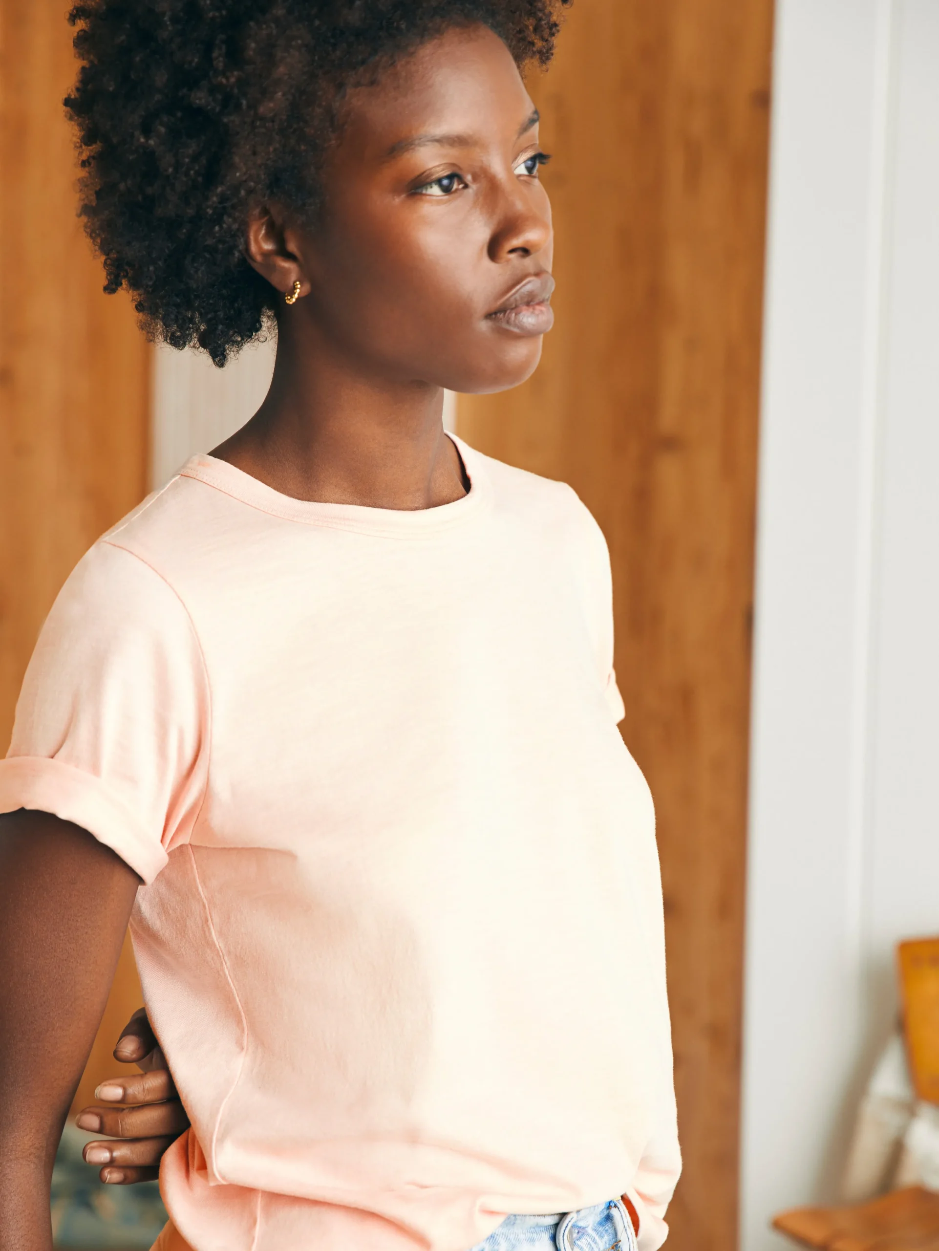 Sunwashed Crew Tee -*Faherty Brand Best