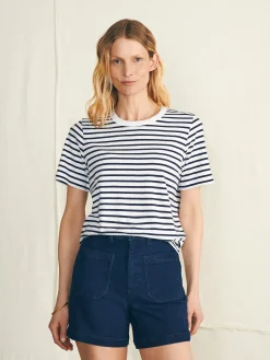 Sunwashed Crew Tee -*Faherty Brand Outlet