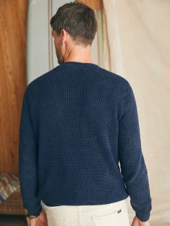 Sunwashed Crewneck Sweater -*Faherty Brand Outlet