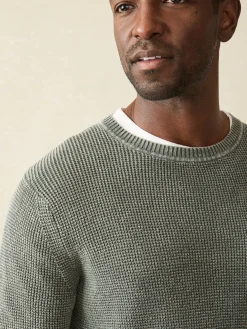 Sunwashed Crewneck Sweater -*Faherty Brand Online