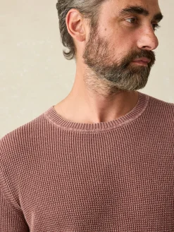 Sunwashed Crewneck Sweater -*Faherty Brand New