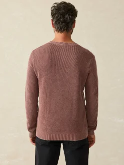 Sunwashed Crewneck Sweater -*Faherty Brand New