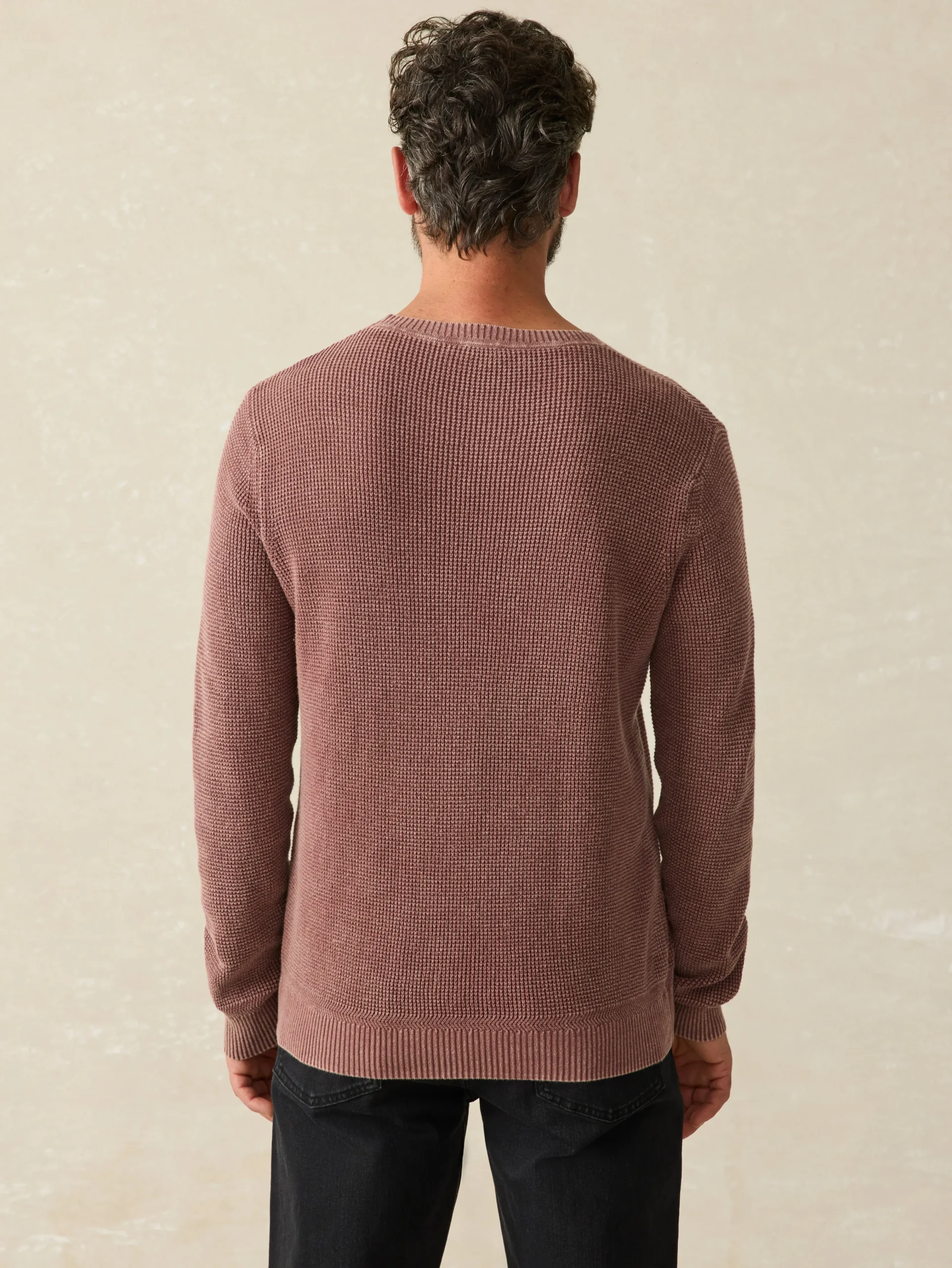 Sunwashed Crewneck Sweater (Tall) -*Faherty Brand Sale