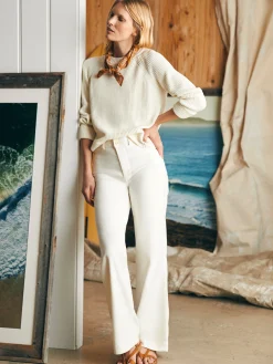 Sunwashed Fisherman Crew Sweater -*Faherty Brand Online