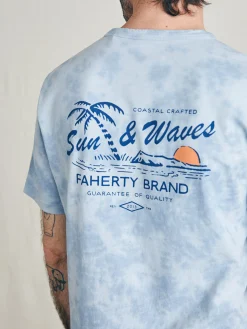 Sunwashed Graphic Tee -*Faherty Brand Online