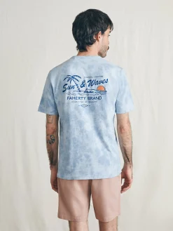 Sunwashed Graphic Tee -*Faherty Brand Online