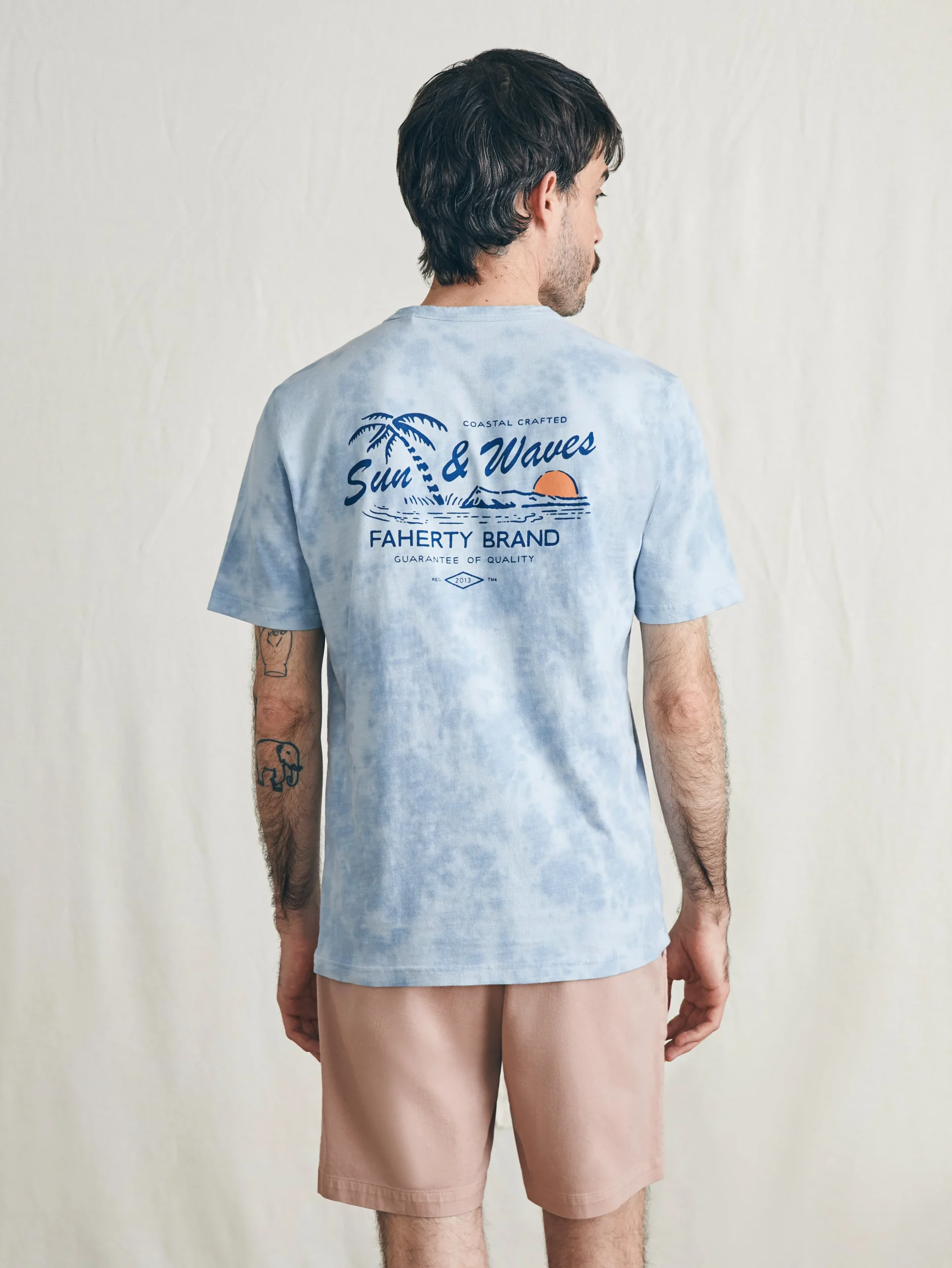Sunwashed Graphic Tee -*Faherty Brand Online