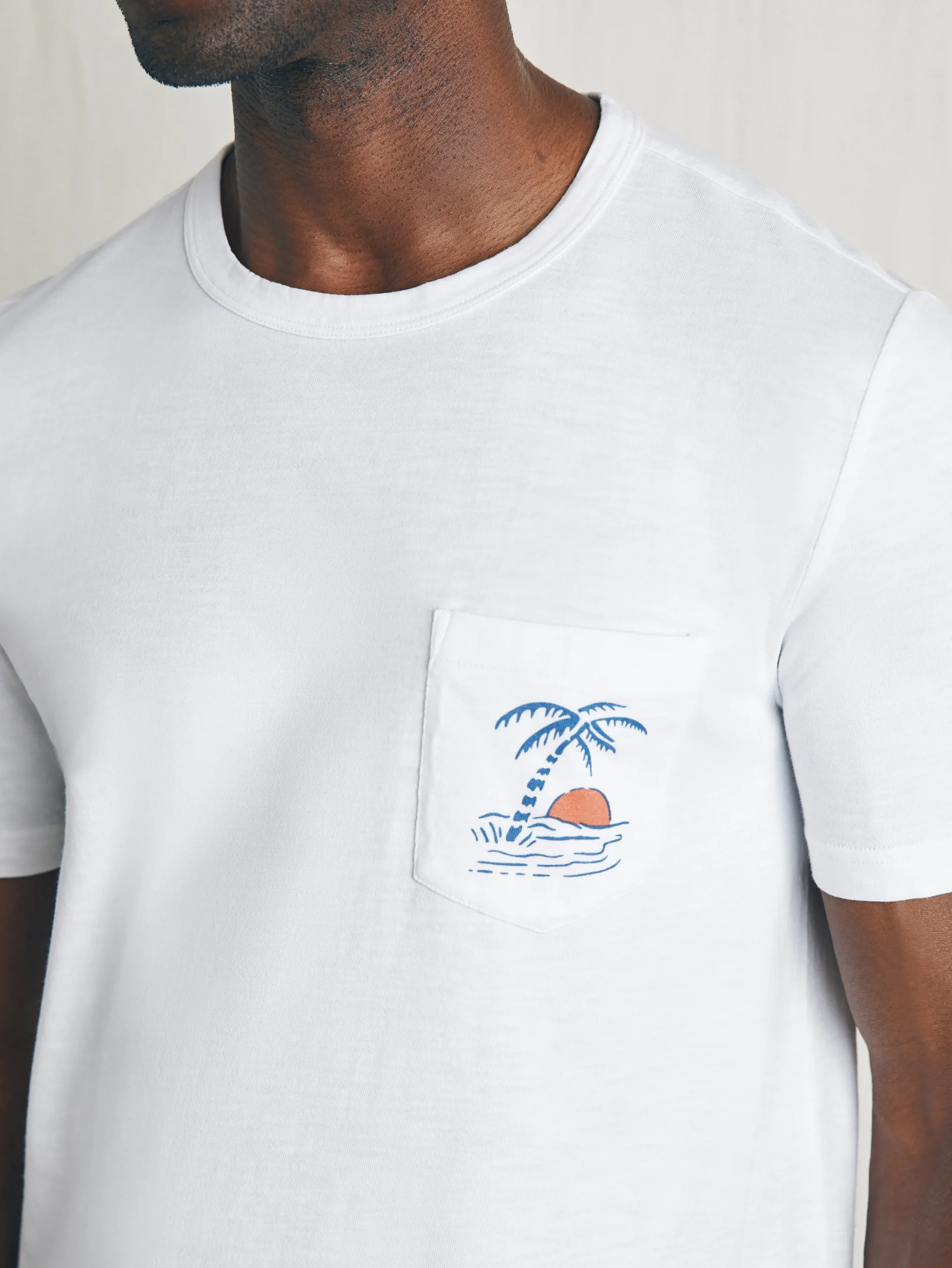 Sunwashed Graphic Tee -*Faherty Brand Online