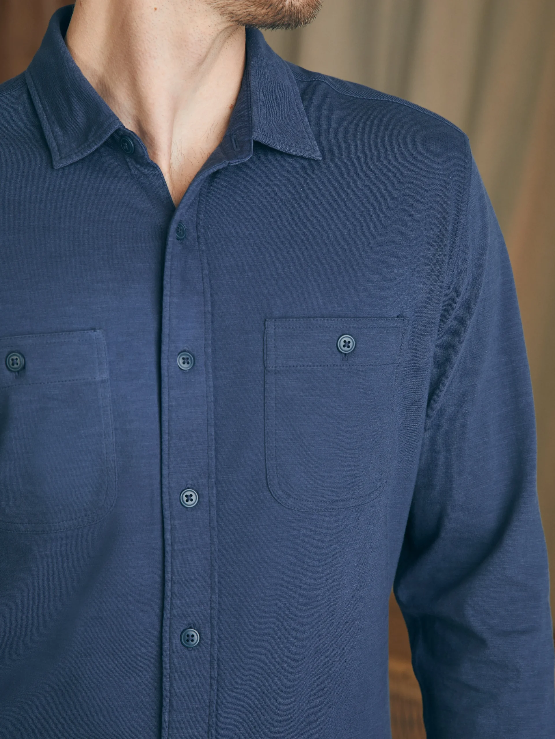 Sunwashed Knit Shirt -*Faherty Brand Outlet