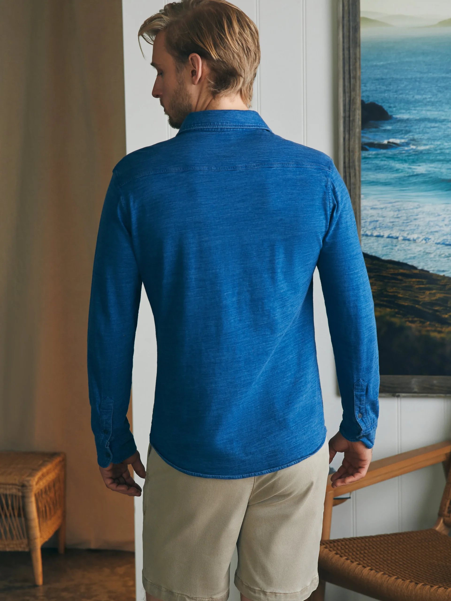 Sunwashed Knit Shirt -*Faherty Brand Online