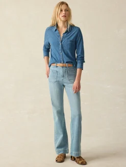 Sunwashed Knit Shirt -*Faherty Brand