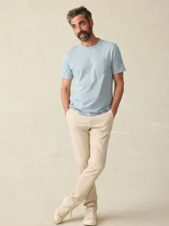 Sunwashed Pocket Tee -*Faherty Brand