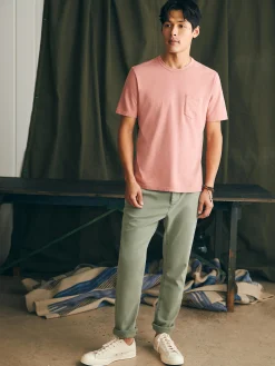 Sunwashed Pocket Tee -*Faherty Brand