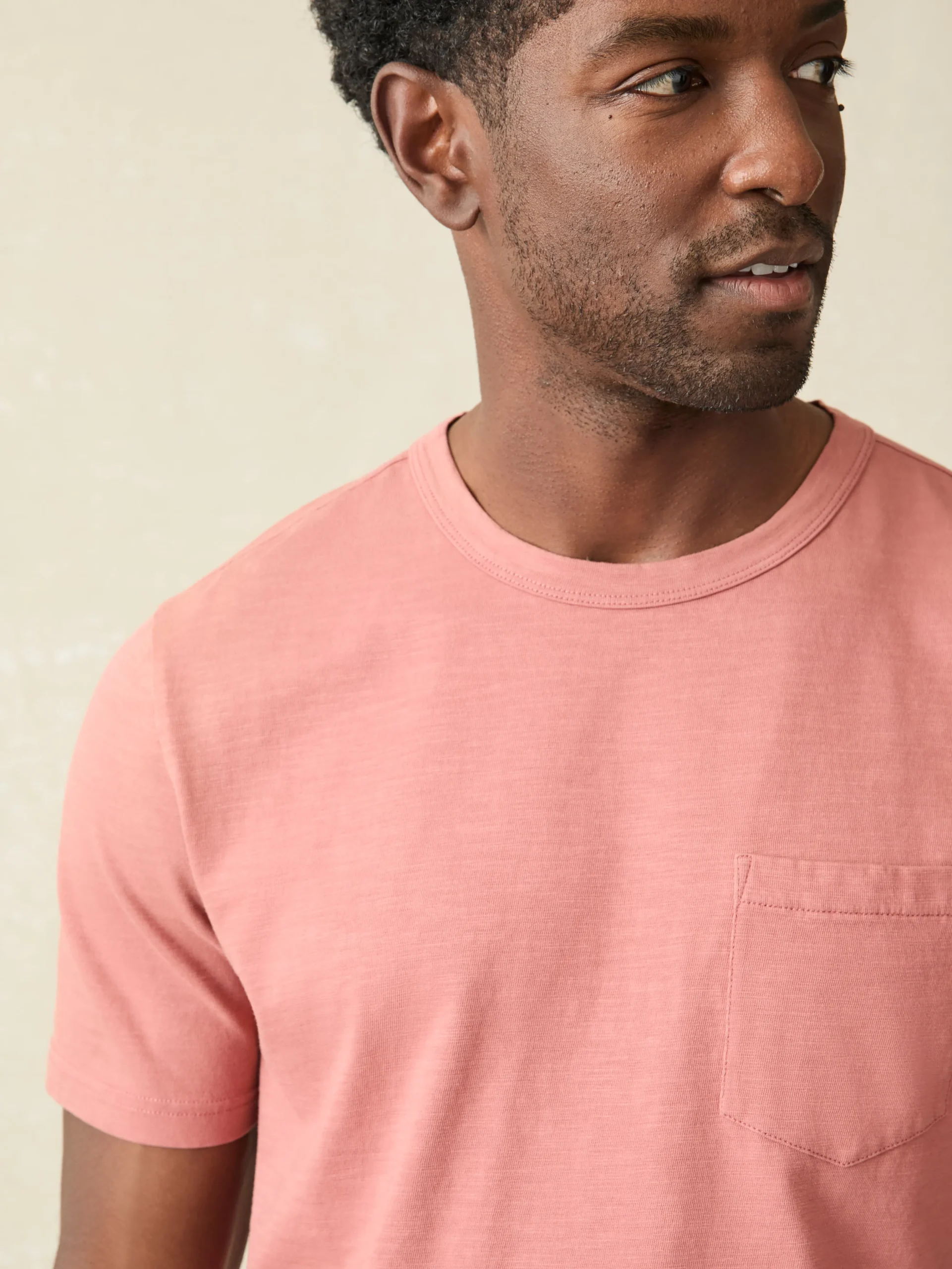 Sunwashed Pocket Tee -*Faherty Brand Best