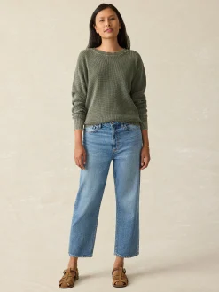 Sunwashed Relaxed Sweater -*Faherty Brand Discount