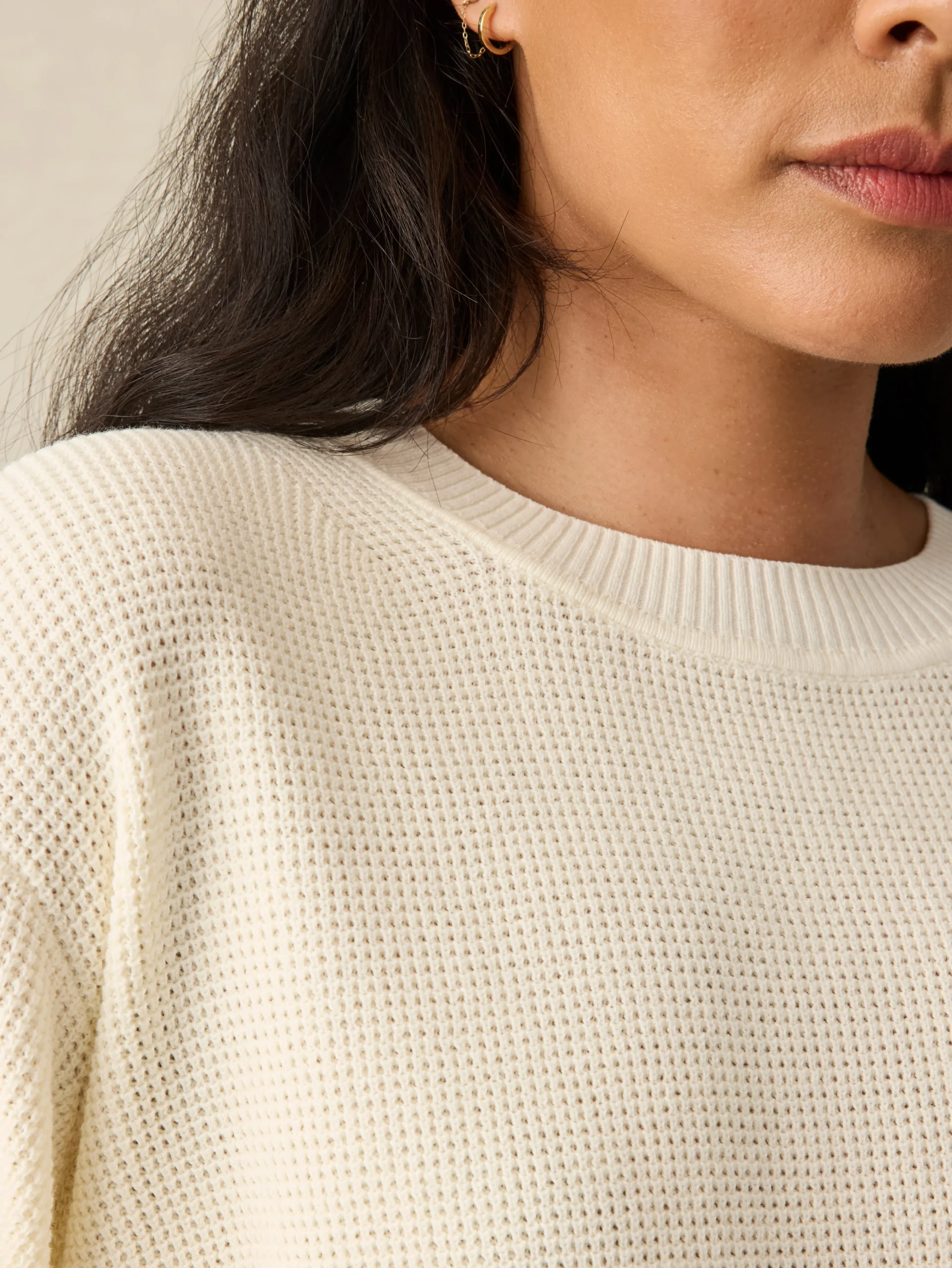 Sunwashed Relaxed Sweater -*Faherty Brand New