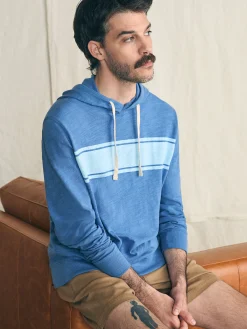 Sunwashed Slub Hoodie -*Faherty Brand Best