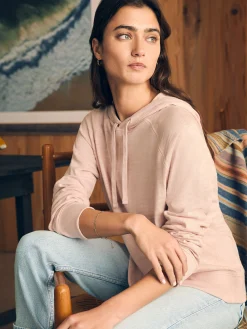 Sunwashed Slub Hoodie -*Faherty Brand New