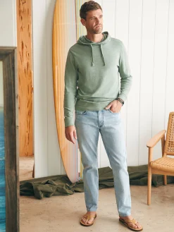 Sunwashed Slub Hoodie (Tall) -*Faherty Brand Discount