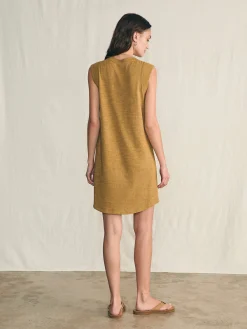 Sunwashed Slub Muscle Dress -*Faherty Brand Online