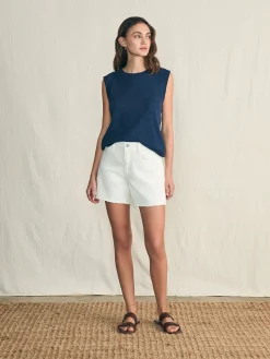 Sunwashed Slub Muscle Tank -*Faherty Brand Hot
