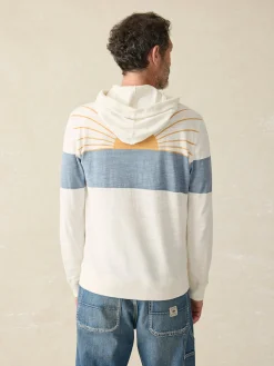 Sunwashed Sunray Hoodie -*Faherty Brand New