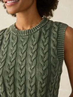 Sunwashed Sweater Vest -*Faherty Brand Clearance