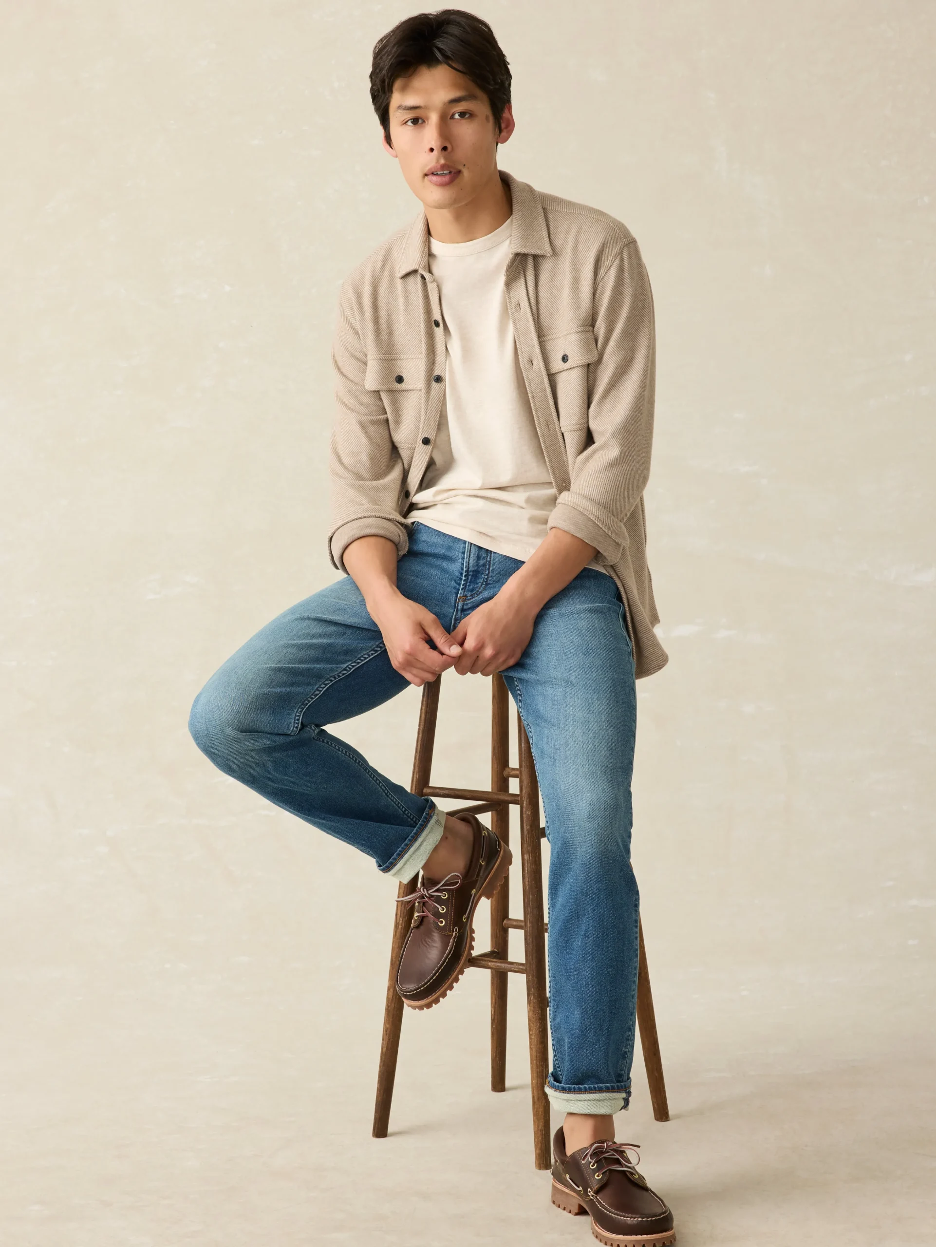 Sunwashed Tee -*Faherty Brand New