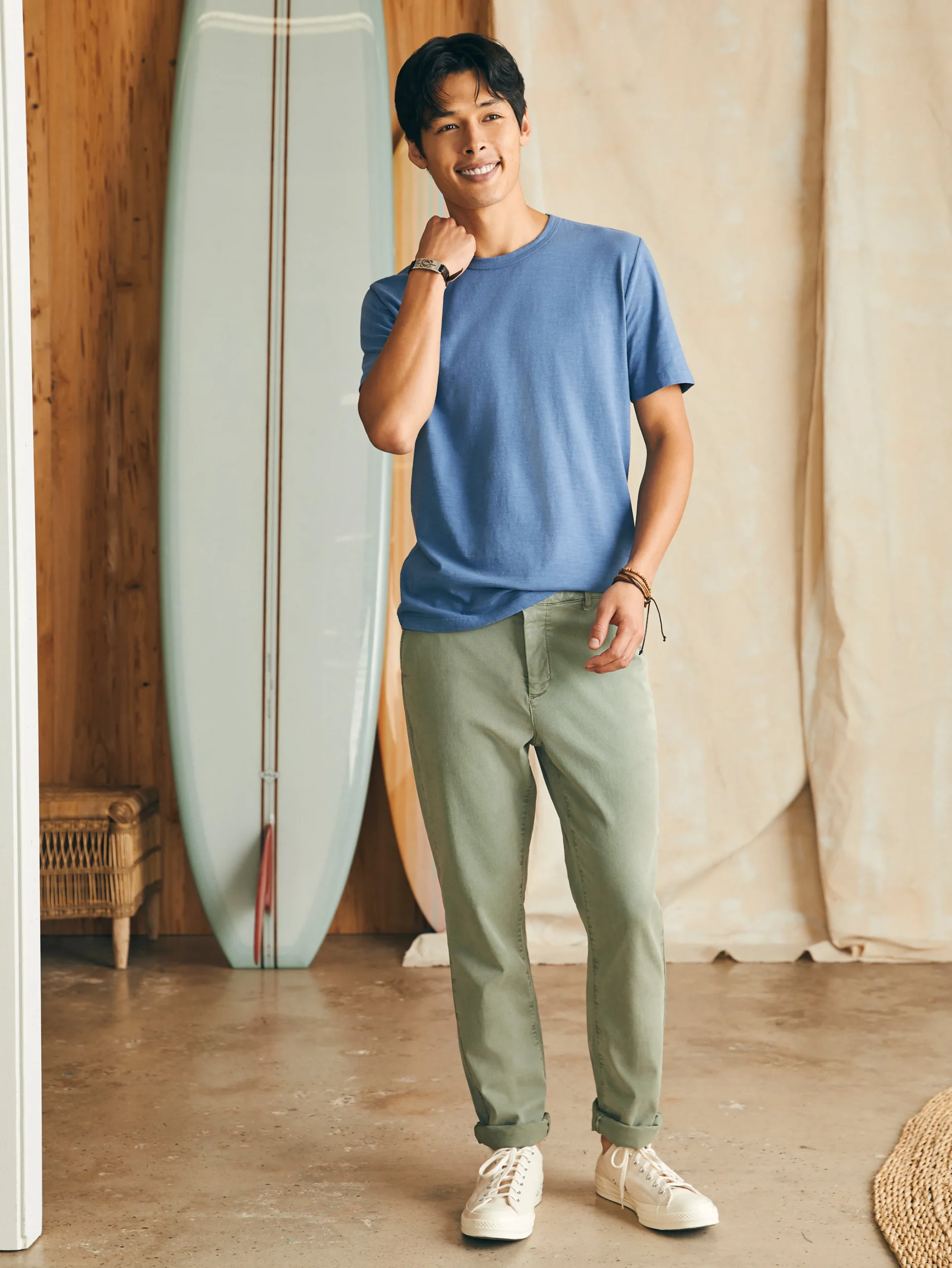 Sunwashed Tee -*Faherty Brand Outlet
