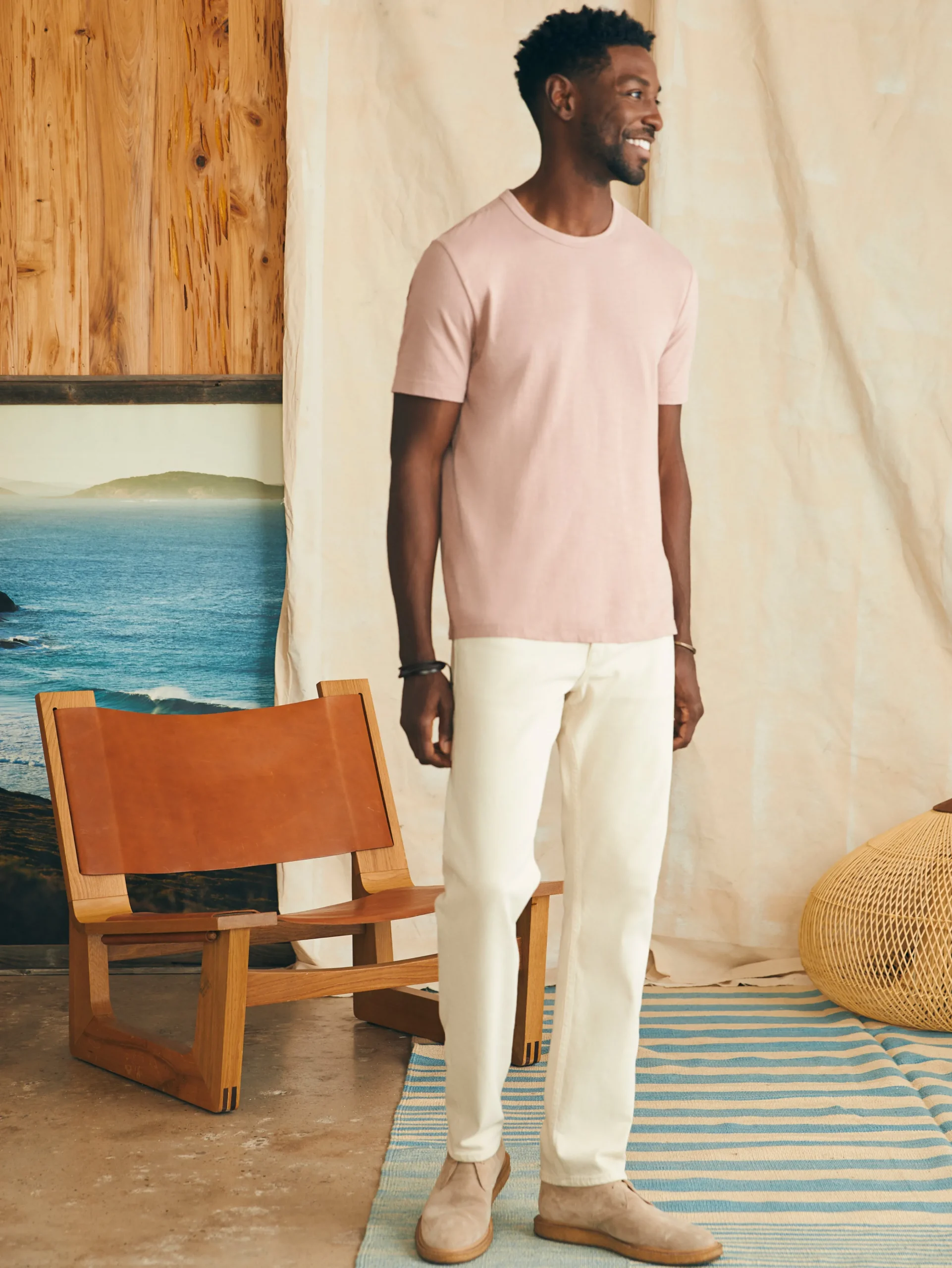 Sunwashed Tee -*Faherty Brand Outlet