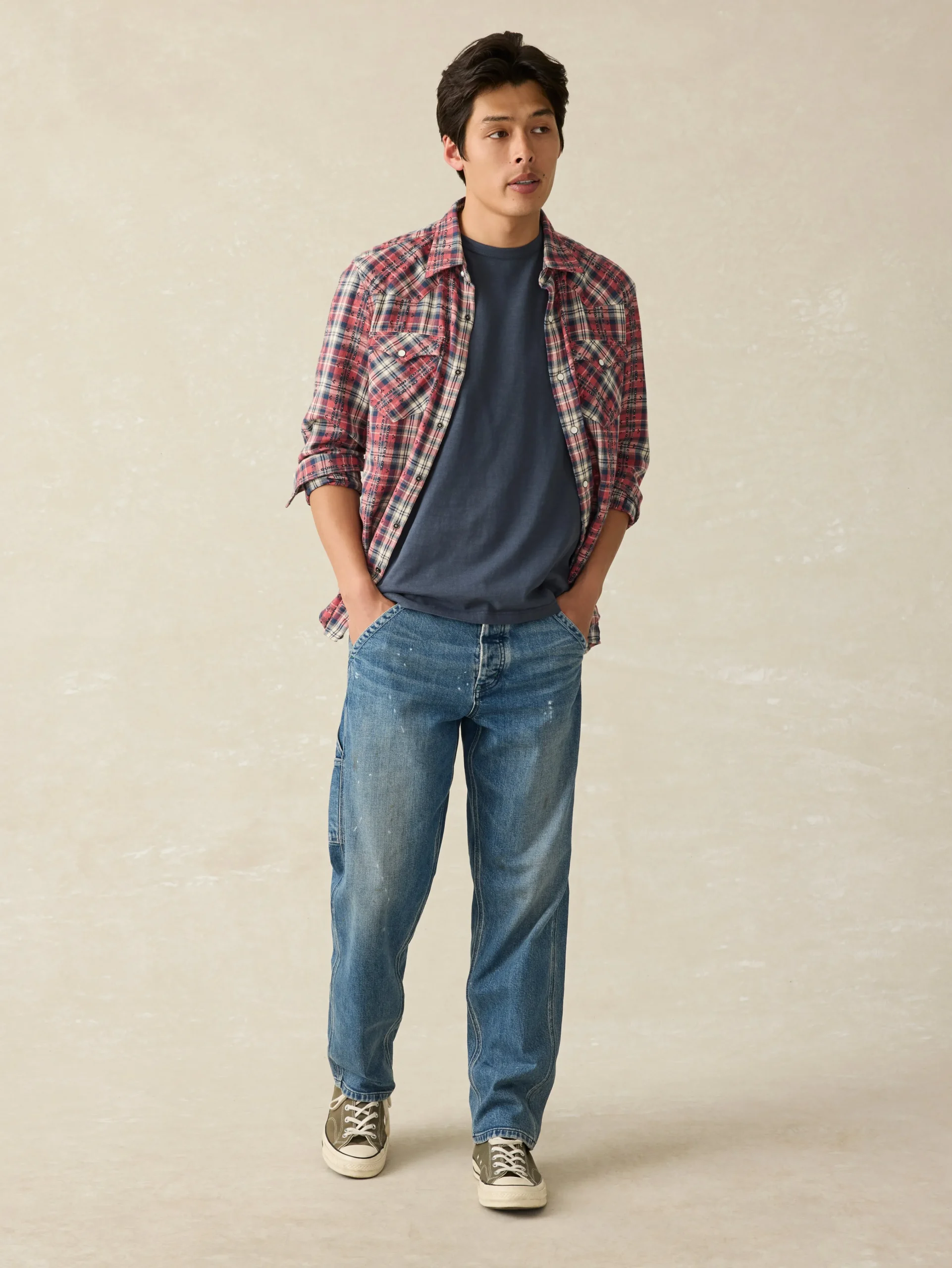 Sunwashed Tee (Tall) -*Faherty Brand Outlet