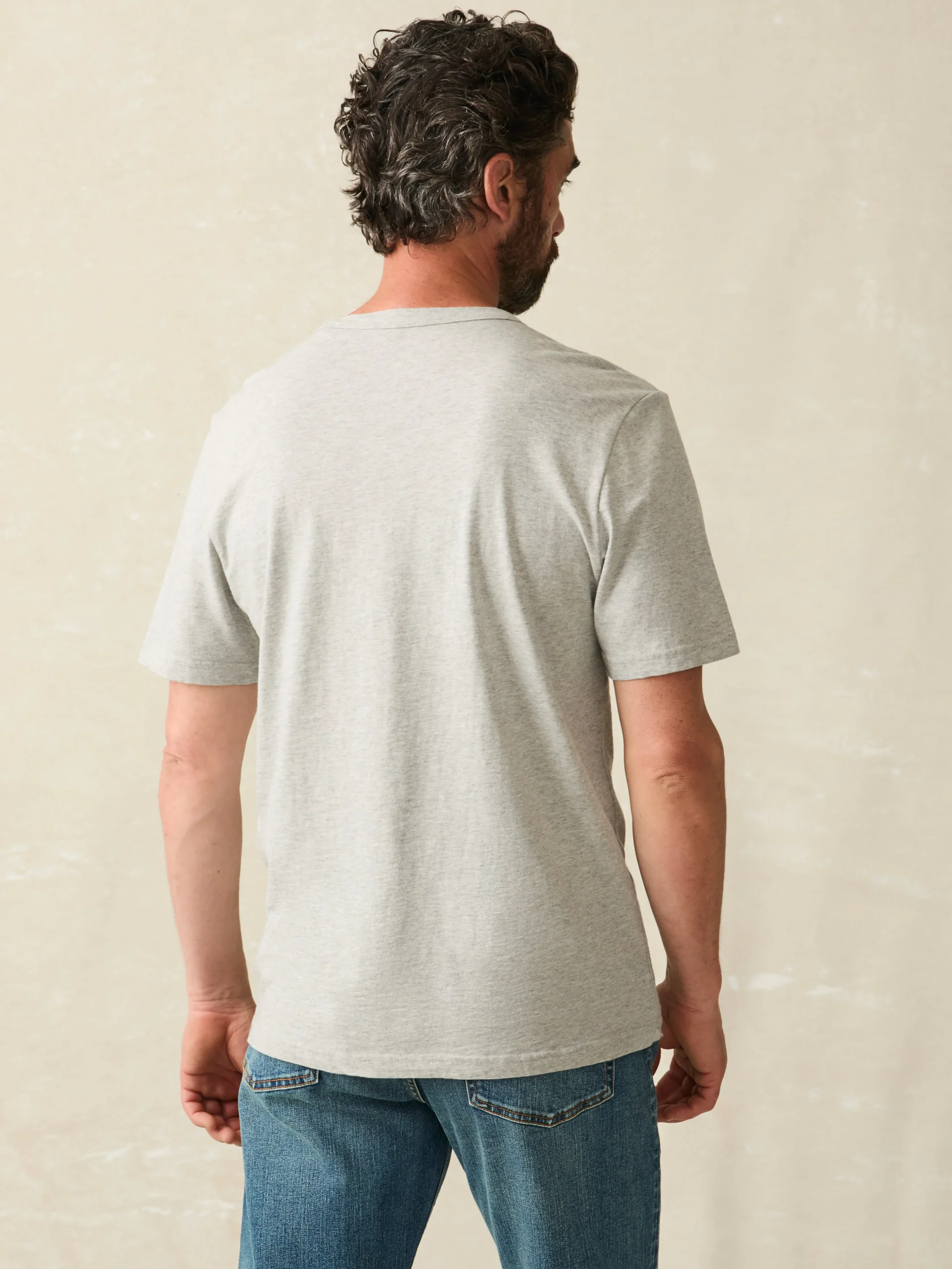 Sunwashed Tee (Tall) -*Faherty Brand Hot