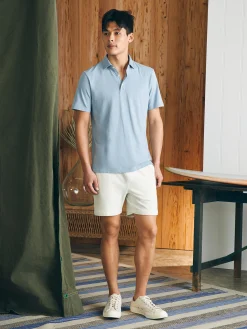 Sunwashed T-Shirt Polo -*Faherty Brand Clearance