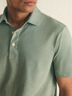 Sunwashed T-Shirt Polo -*Faherty Brand Best