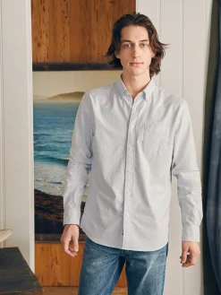 Supima Oxford Shirt -*Faherty Brand