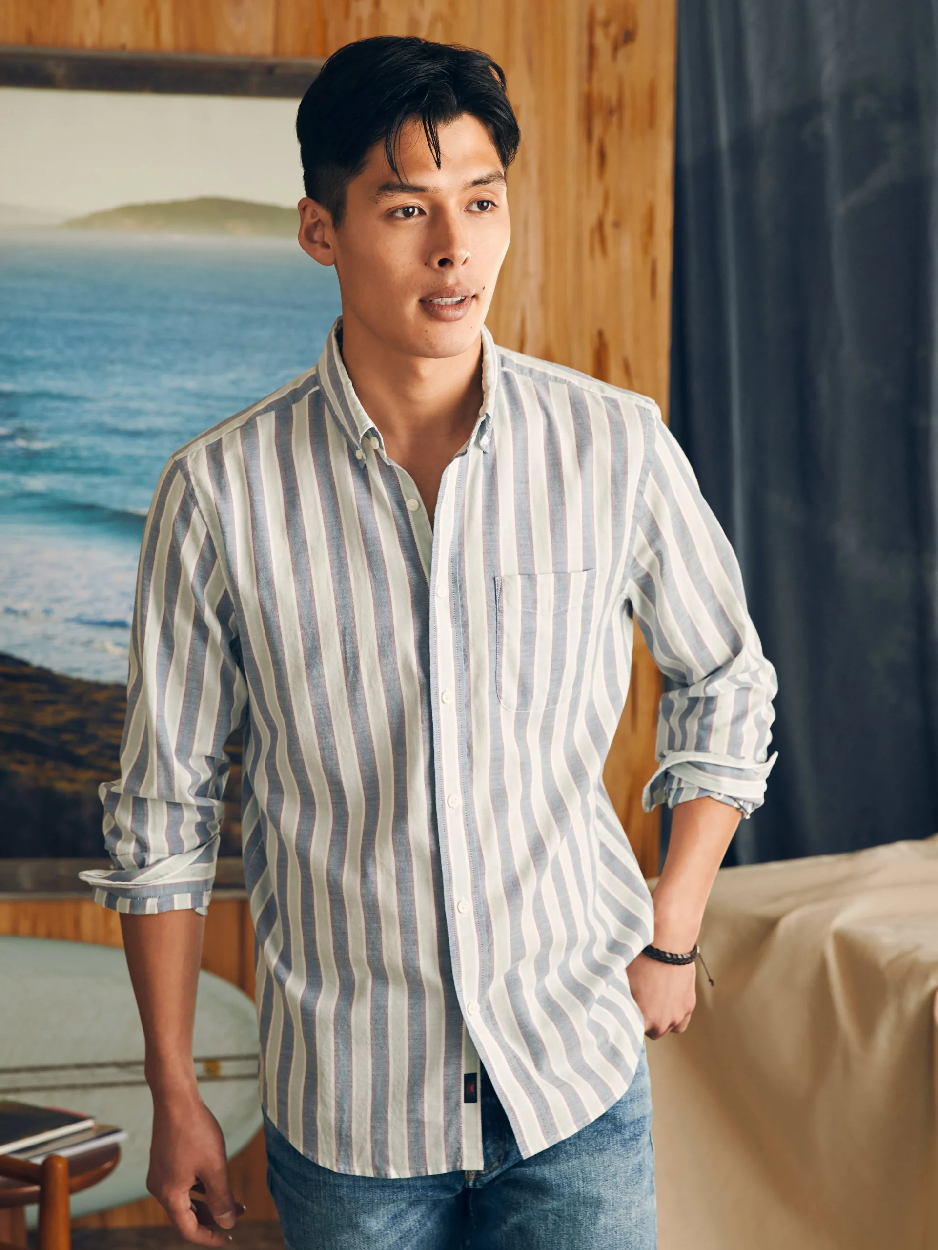 Supima Oxford Shirt -*Faherty Brand Outlet