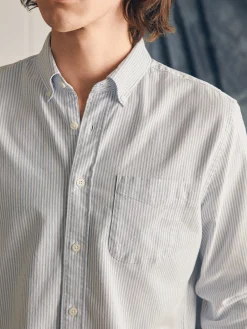 Supima Oxford Shirt (Tall) -*Faherty Brand Best