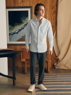 Supima Oxford Shirt (Tall) -*Faherty Brand New