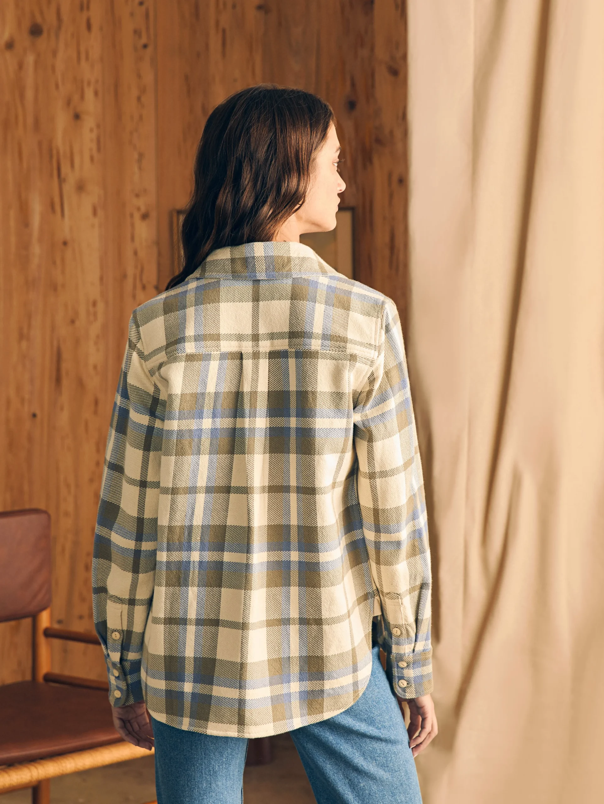 Surf Flannel -*Faherty Brand Best