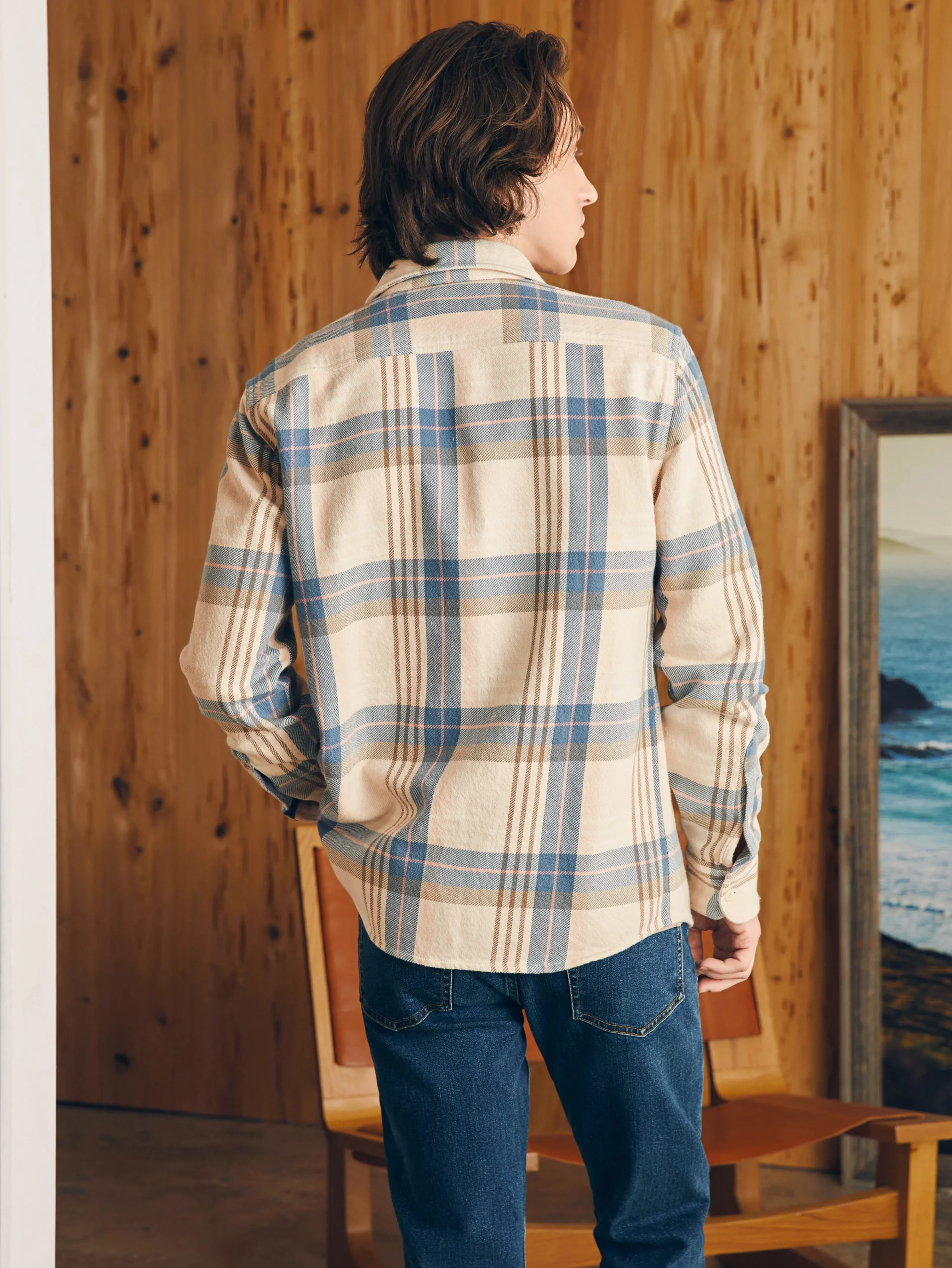Surf Flannel -*Faherty Brand Online