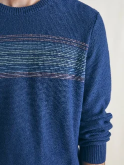 Surf Stripe Crew Sweater -*Faherty Brand Online