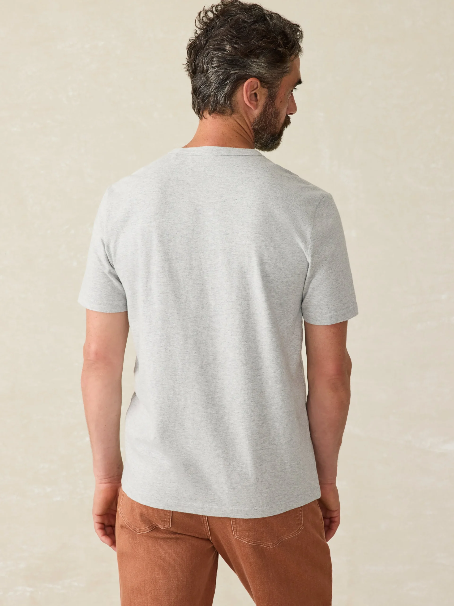 Surf Stripe Sunwashed Tee (Tall) -*Faherty Brand