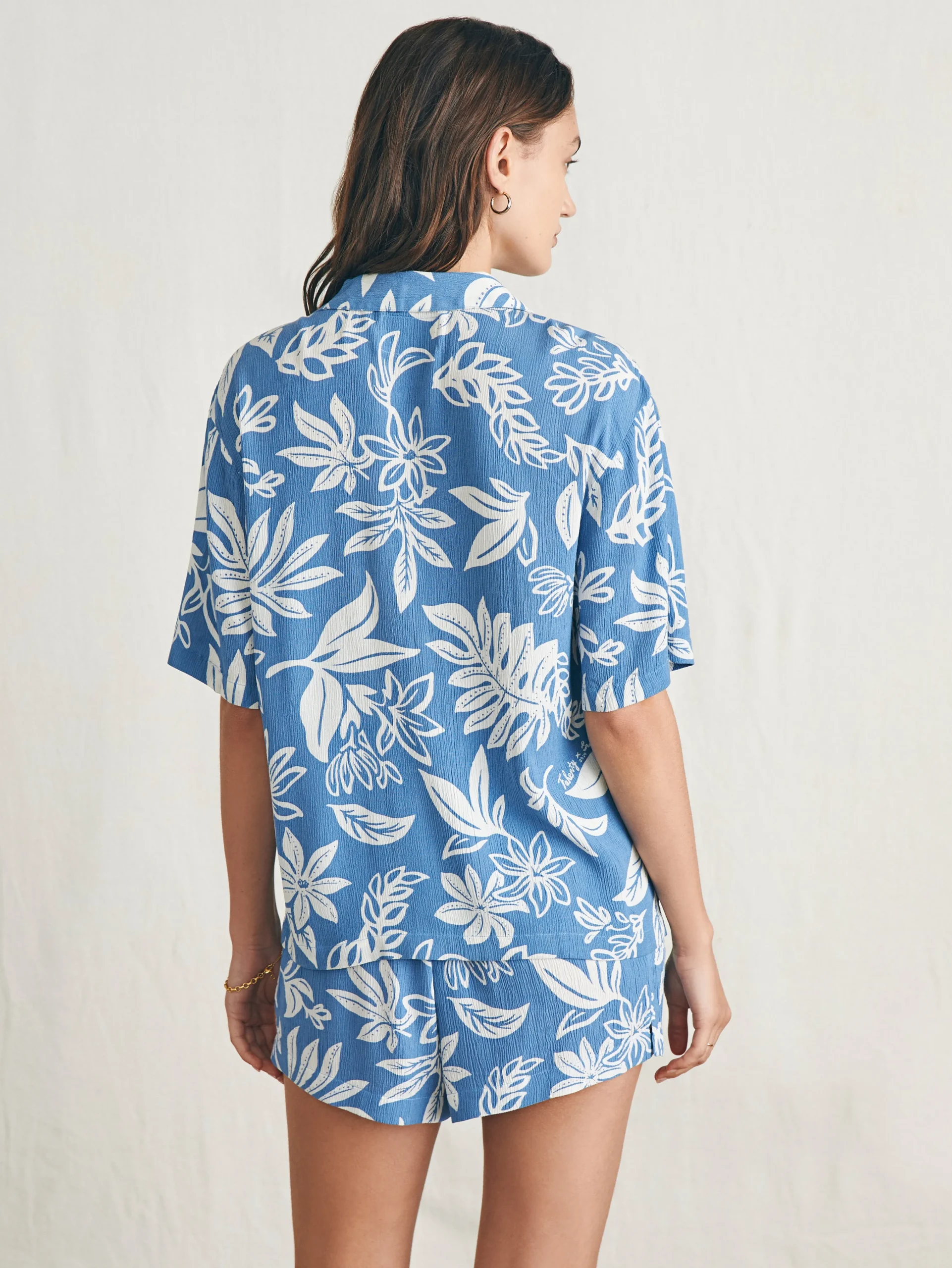 Surfrider Cabana Camp Shirt -*Faherty Brand Online