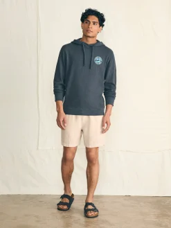 Surfrider Sunwashed Slub Hoodie -*Faherty Brand Outlet