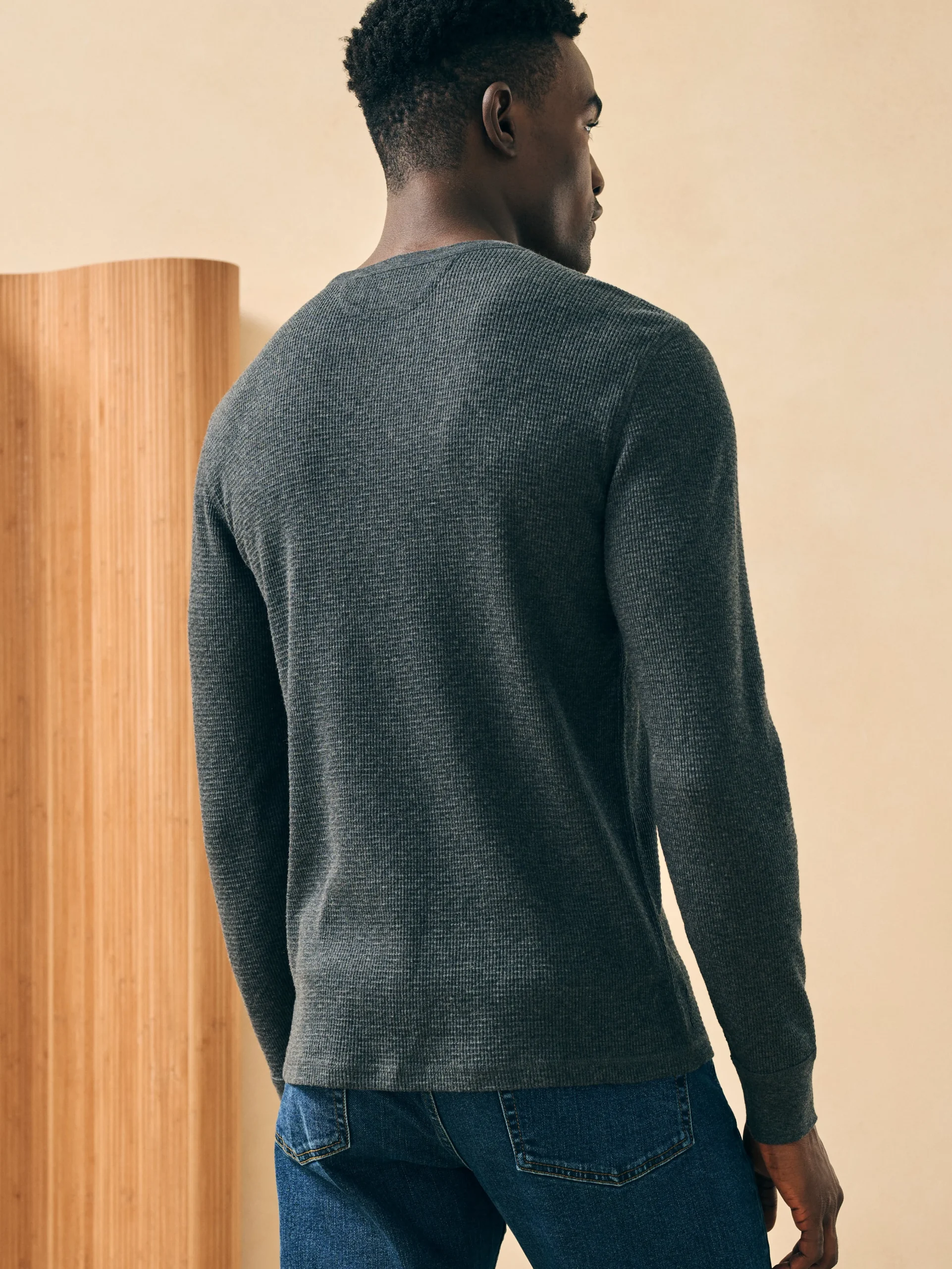 Surplus Waffle Crew -*Faherty Brand Clearance